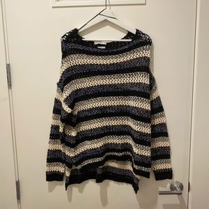 New with tag Zara scoopneck knit top knitwear